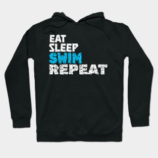 EAT SLEEP SWIM REPEAT Hoodie